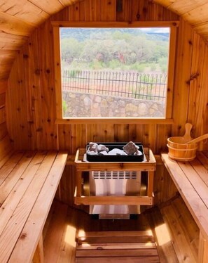 Sauna - V&R Sky Ranch~Hot Tub~Starry Skies~Dry Sauna~ (Tarpley)