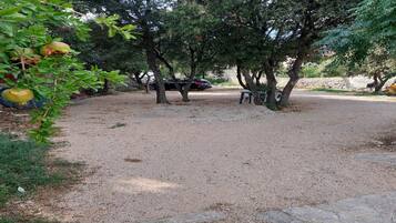 Overnatningsstedets område