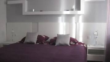 1 bedroom, iron/ironing board, Internet, bed sheets