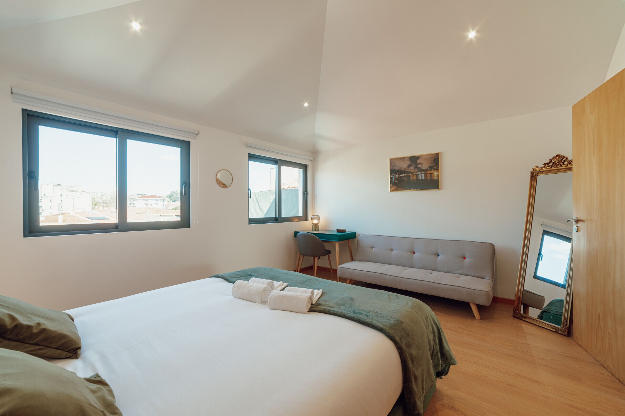 1 sovrum, strykjärn/strykbräda, gratis wi-fi och sängkläder