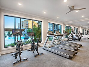 Fitnessbereich