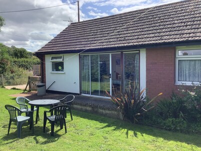 Charming  Bungalow  , much upgraded  Near a beach ,farm shop and steam railway