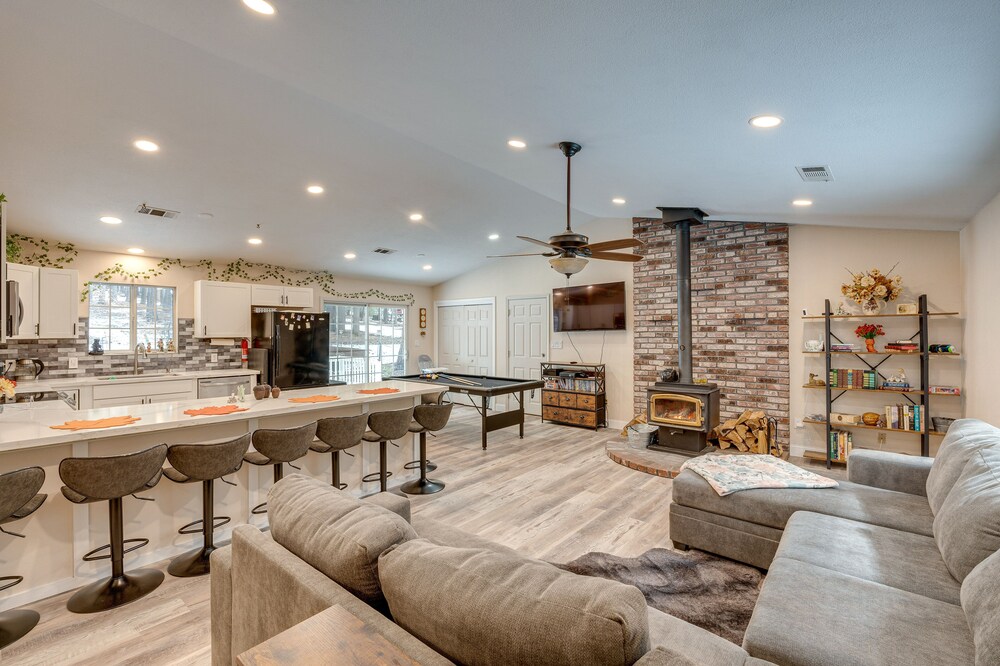 Renovated Pioneer Home in Serene Wooded Setting!