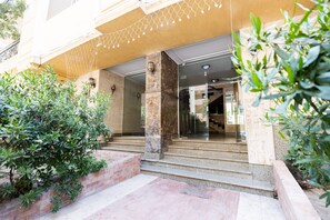 Façade de l’hébergement