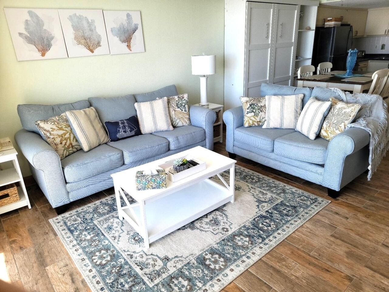 Beautiful oceanfront Condo with direct access to the beach, steps from the sand