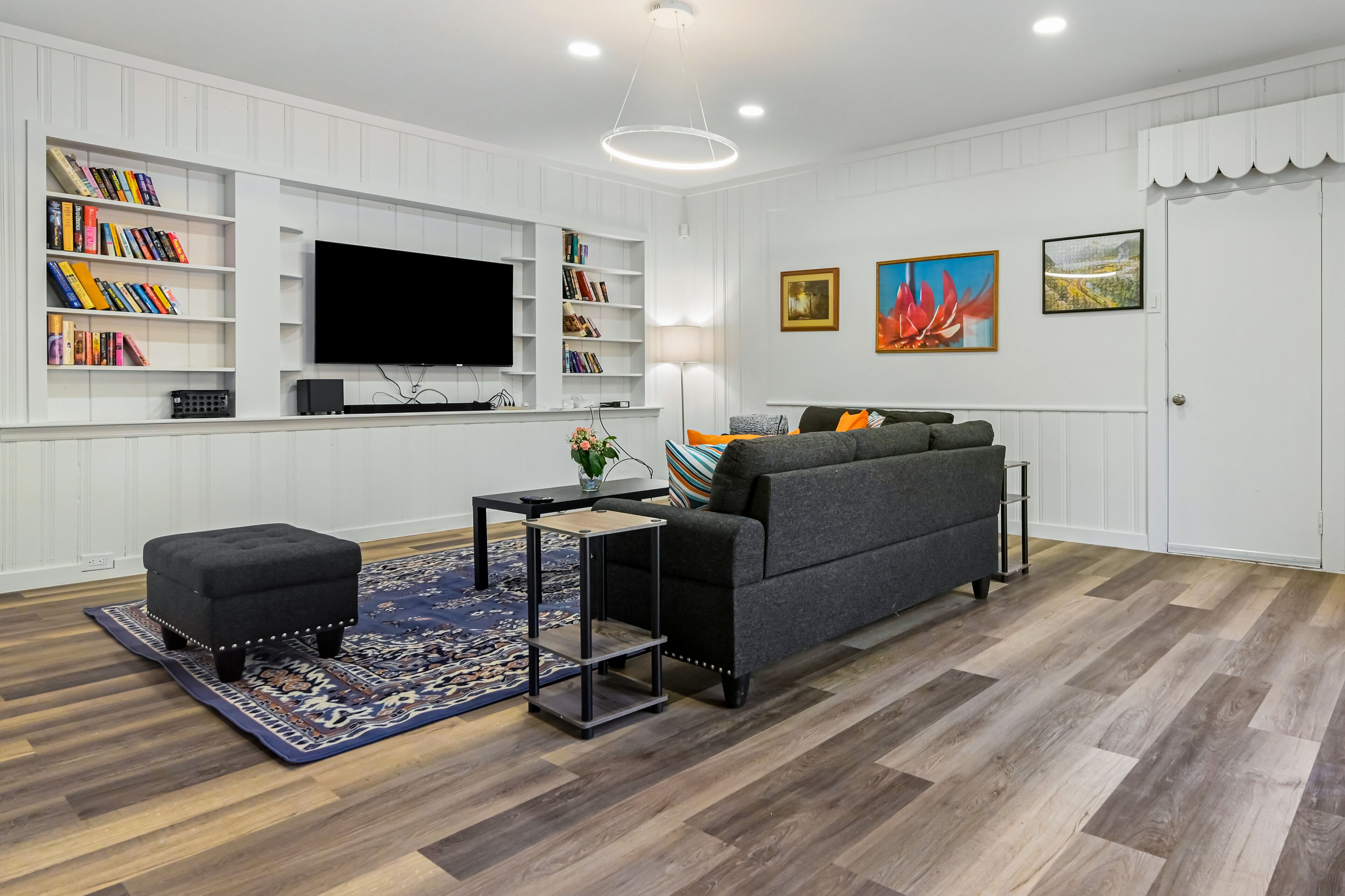 Charming abode with a game room, wood-burning fireplace, & deck - dogs ok