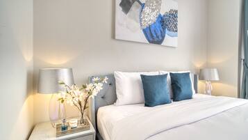 4 bedrooms, in-room safe, iron/ironing board, free WiFi