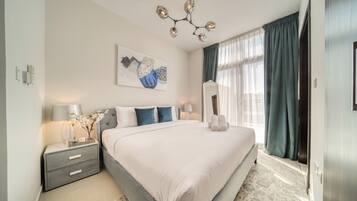 4 slaapkamers, een kluis op de kamer, een strijkplank/strijkijzer