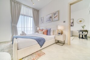 1 bedroom, in-room safe, iron/ironing board, free WiFi