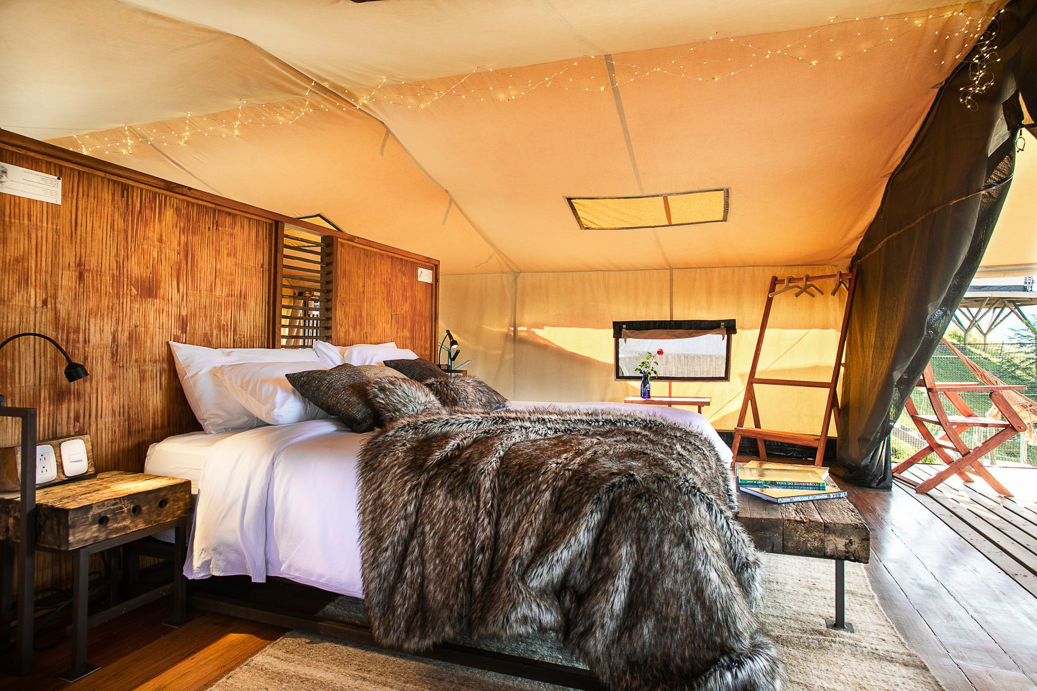 Deluxe Tent, 5 Bedrooms | Down duvets, memory-foam beds, individually furnished, desk