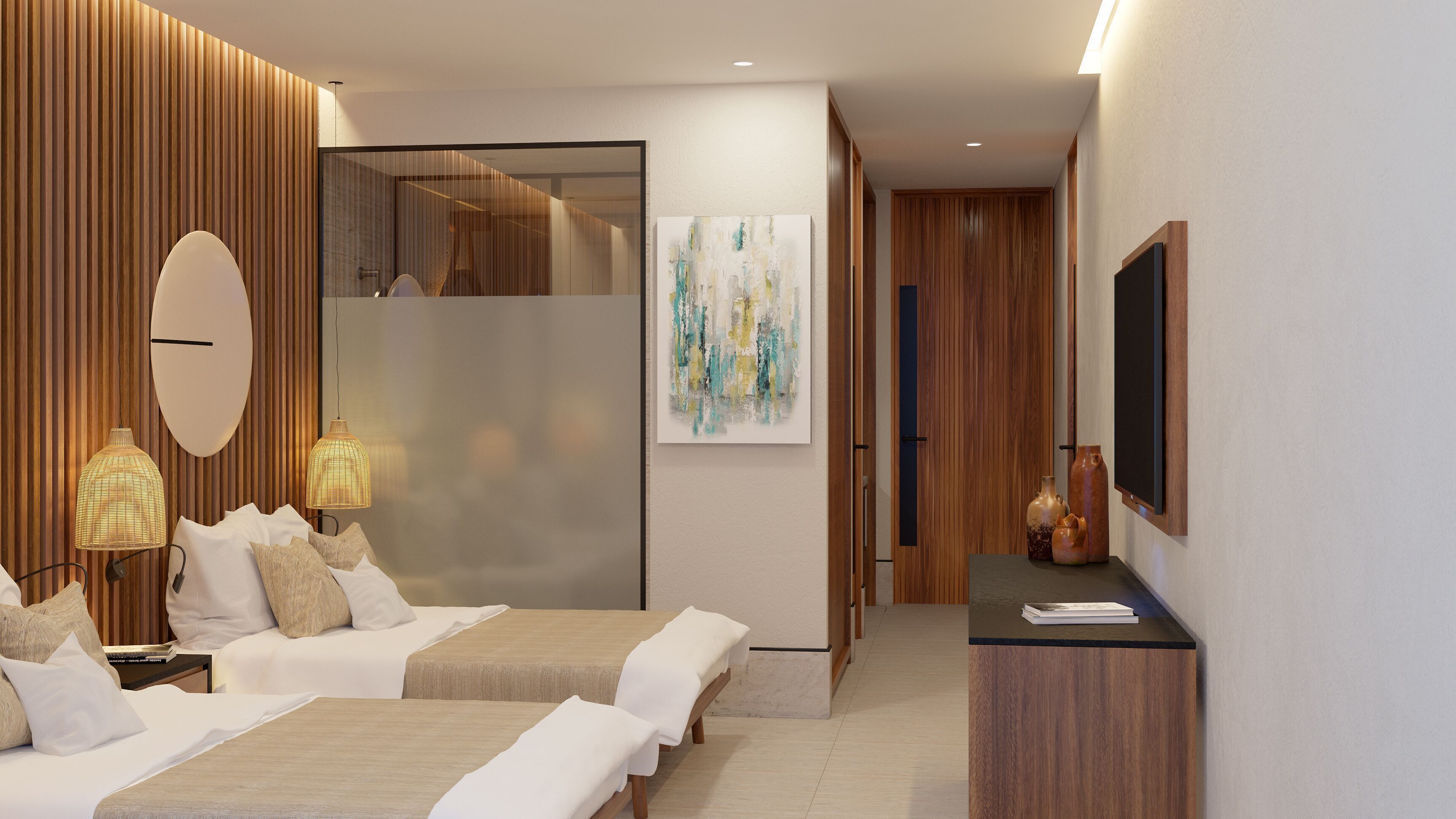 Minibar, két bảo mật tại phòng, bàn ủi/dụng cụ ủi quần áo 