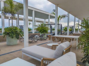 Terrasse sur le toit