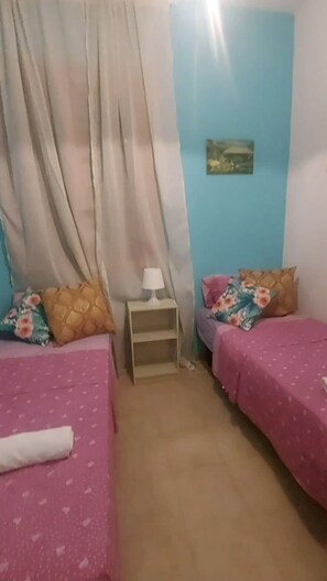2 habitaciones y ropa de cama 