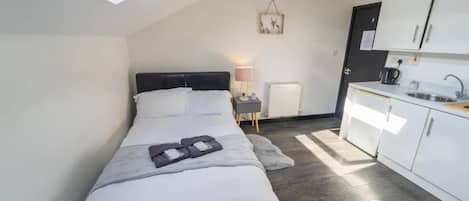 Wifi gratis y ropa de cama