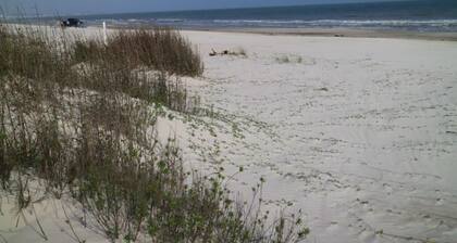 Cape San Blas Private beach access with water views.