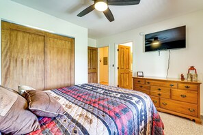 2 chambres, fer et planche à repasser, lit parapluie, Internet gratuit