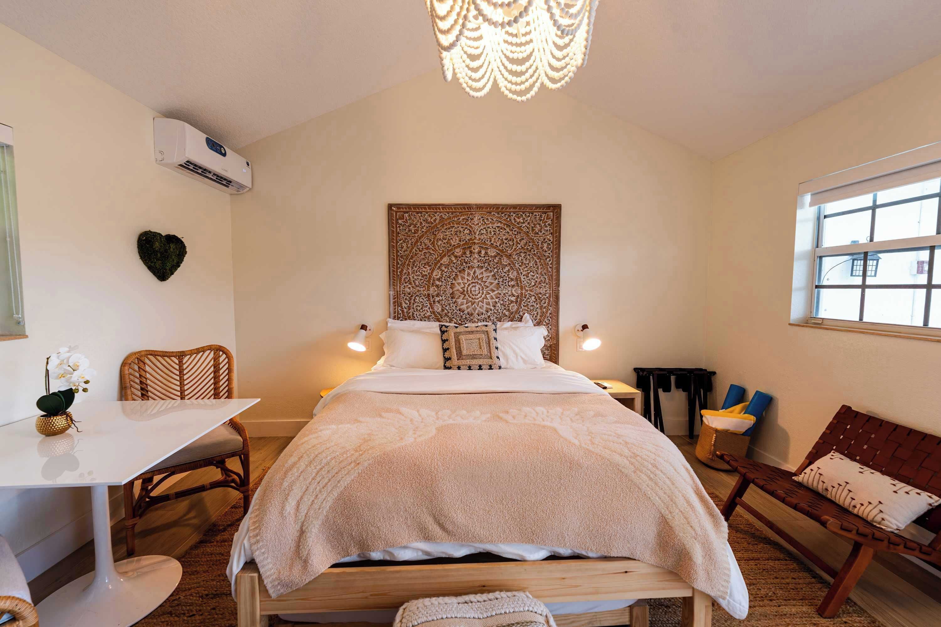 1 habitación, internet y ropa de cama 