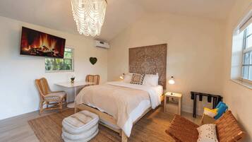 1 bedroom, internet, bed sheets