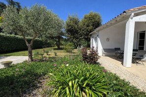 Terrace/patio - Superb single storey villa with parking and garden (SAINTE MARIE DE RE)