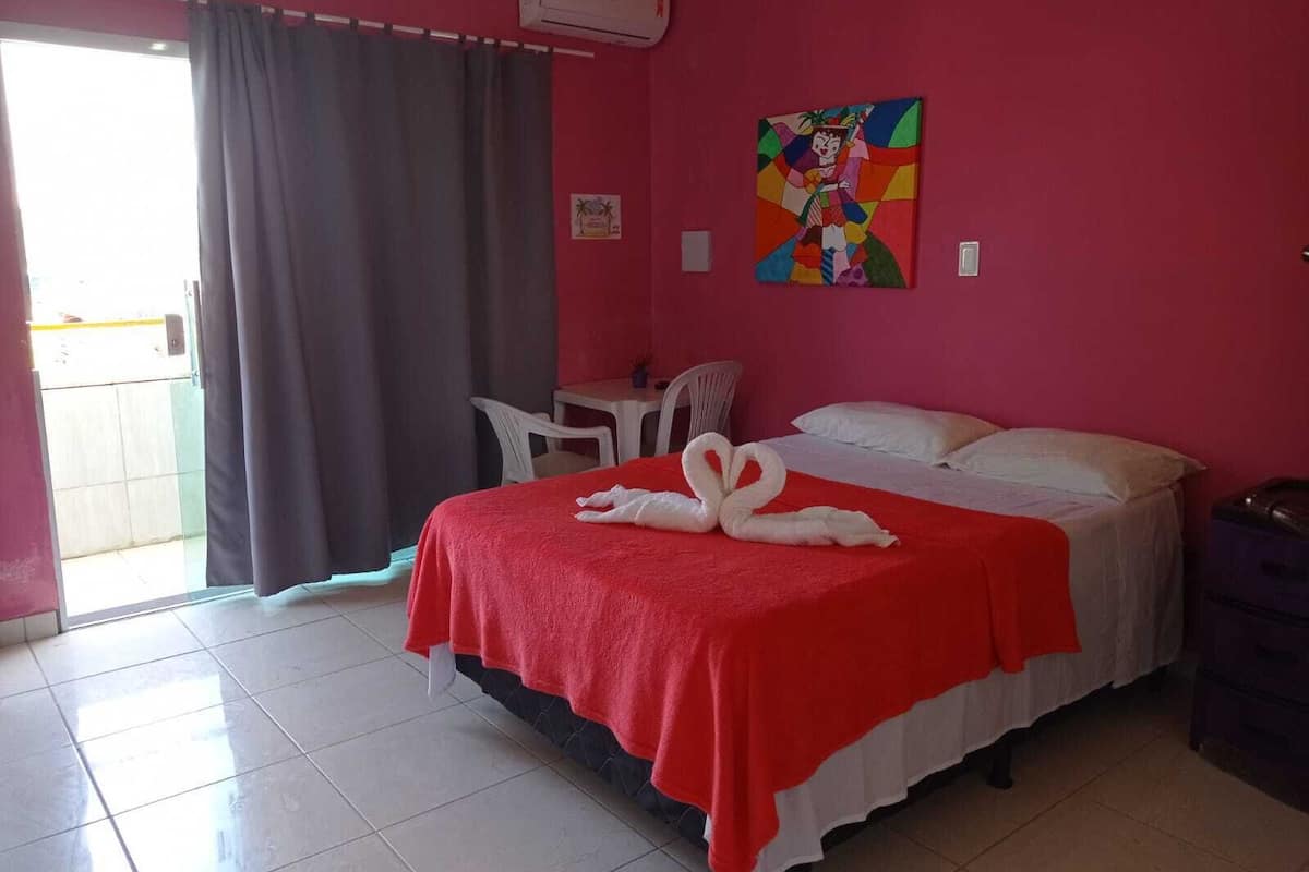 Habitación doble, 1 cama matrimonial | Wifi gratis y ropa de cama