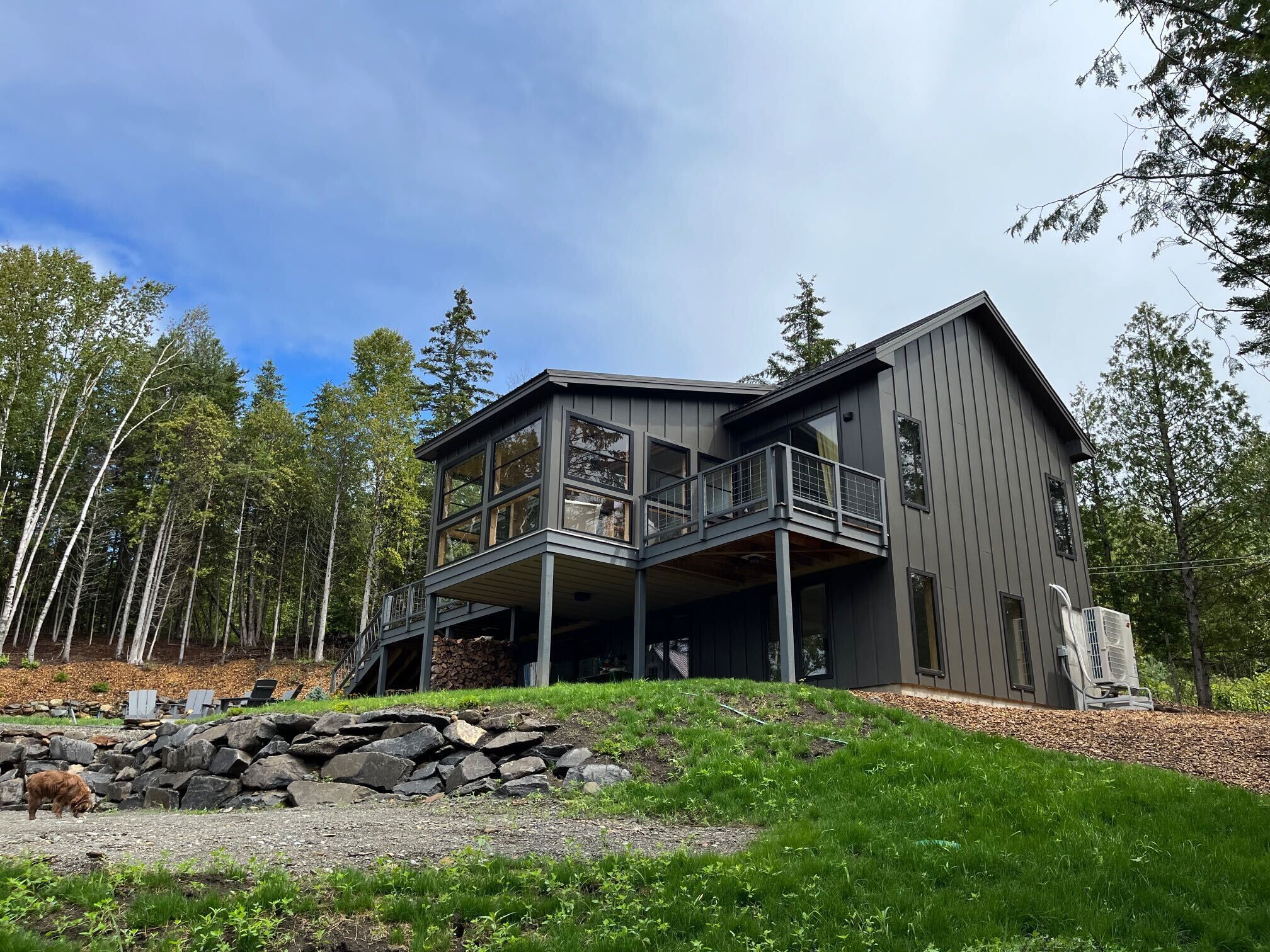 Sanctuary Ridge North - Gorgeous modern home, tucked into the woods, with spectacular views