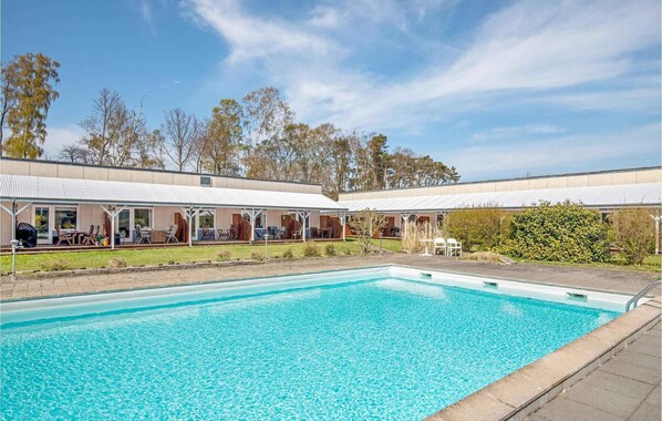 Indoor pool, a heated pool