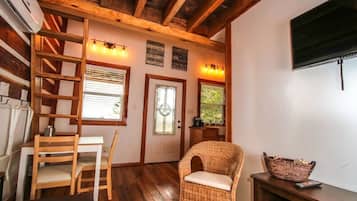 Smart TV, DVD player, stereo