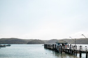 位於海灘上