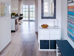 Interior - Holiday Home "Familienkoje Hannah" with Private Terrace, Sauna and Wi-Fi (Krummin)