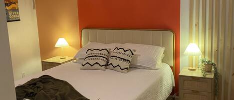 2 Schlafzimmer, Zimmersafe, Schreibtisch, kostenloses WLAN