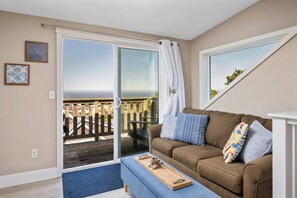 Una Smart TV, una chimenea, un reproductor de DVD, libros