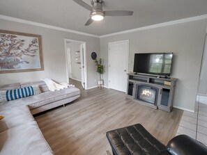 Fireplace, offices