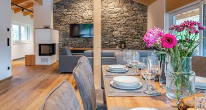 Penthouse avec terrasse, sauna, prĂšs des pistes