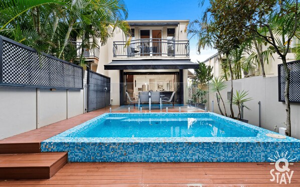Villa, 3 Bedrooms, Private Pool | Terrace/patio - Surfers Villa - Q Stay (Surfers Paradise)