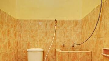Standard Double Room | Bathroom | Shower, towels, soap