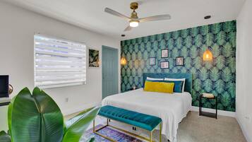 Apartemen | 2 kamar tidur, seprai premium, setrika/meja setrika, dan Wi-Fi gratis