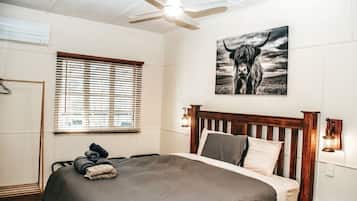 3 chambres, fer et planche Ă repasser, Wi-Fi gratuit, draps fournis