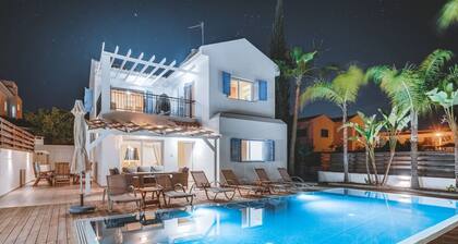 SunnyVillas:3BR Villa*Private Pool*Walk Beach*AN4