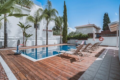SunnyVillas:3BR Villa*Private Pool*Walk Beach*AN4