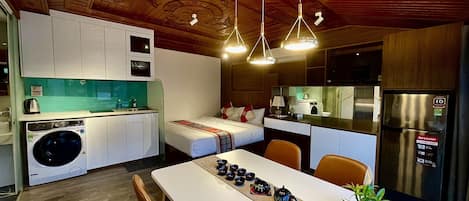 Chambre Double Deluxe | Minibar, bureau, Wi-Fi gratuit, draps fournis