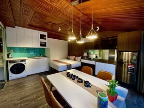 Deluxe-Doppelzimmer | Minibar, Schreibtisch, kostenloses WLAN, Bettwäsche