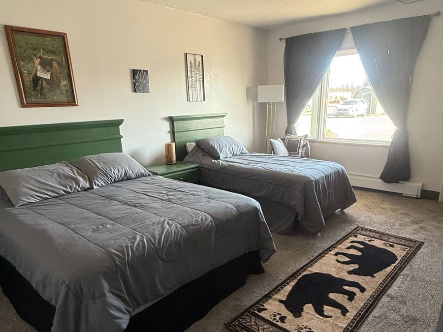 Escritorio, wifi gratis y ropa de cama