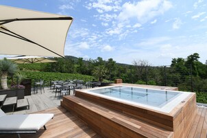 Piscina en la azotea