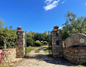 Entrada da propriedade