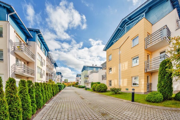 Mặt tiền nơi lưu trú