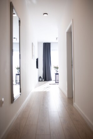 Exclusive Apartment, Non Smoking, Balcony | Living area | 56-inch Smart TV with cable channels, TV - Solaris Apartments (Mostar)