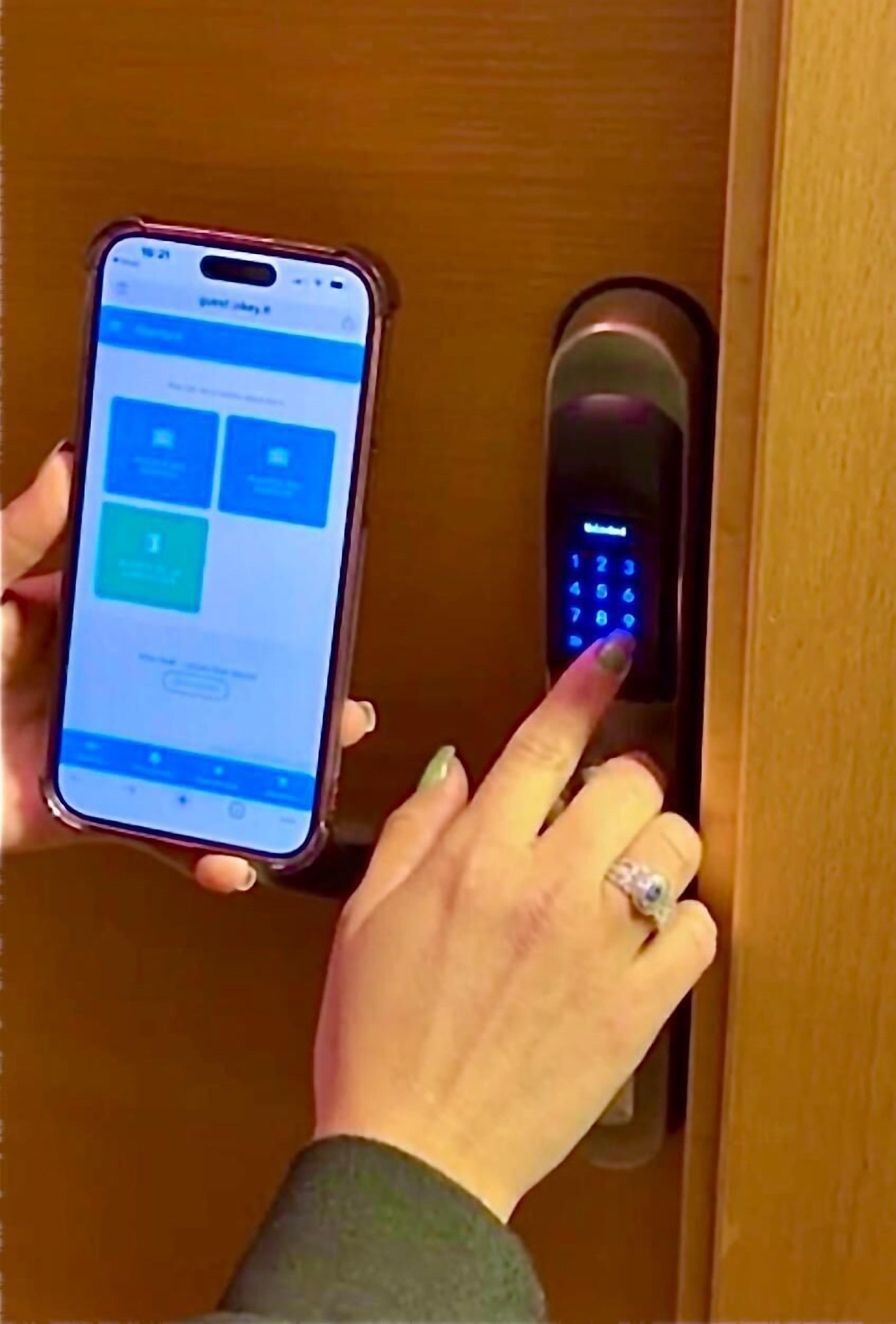 Façade de l’hébergement