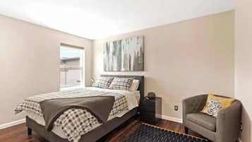 1 sovrum, strykjärn/strykbräda, gratis wi-fi och sängkläder