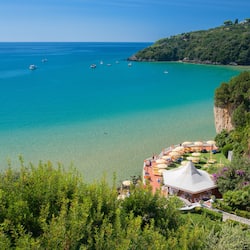 Vista spiaggia/mare