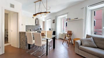 TV, DVD player, stereo